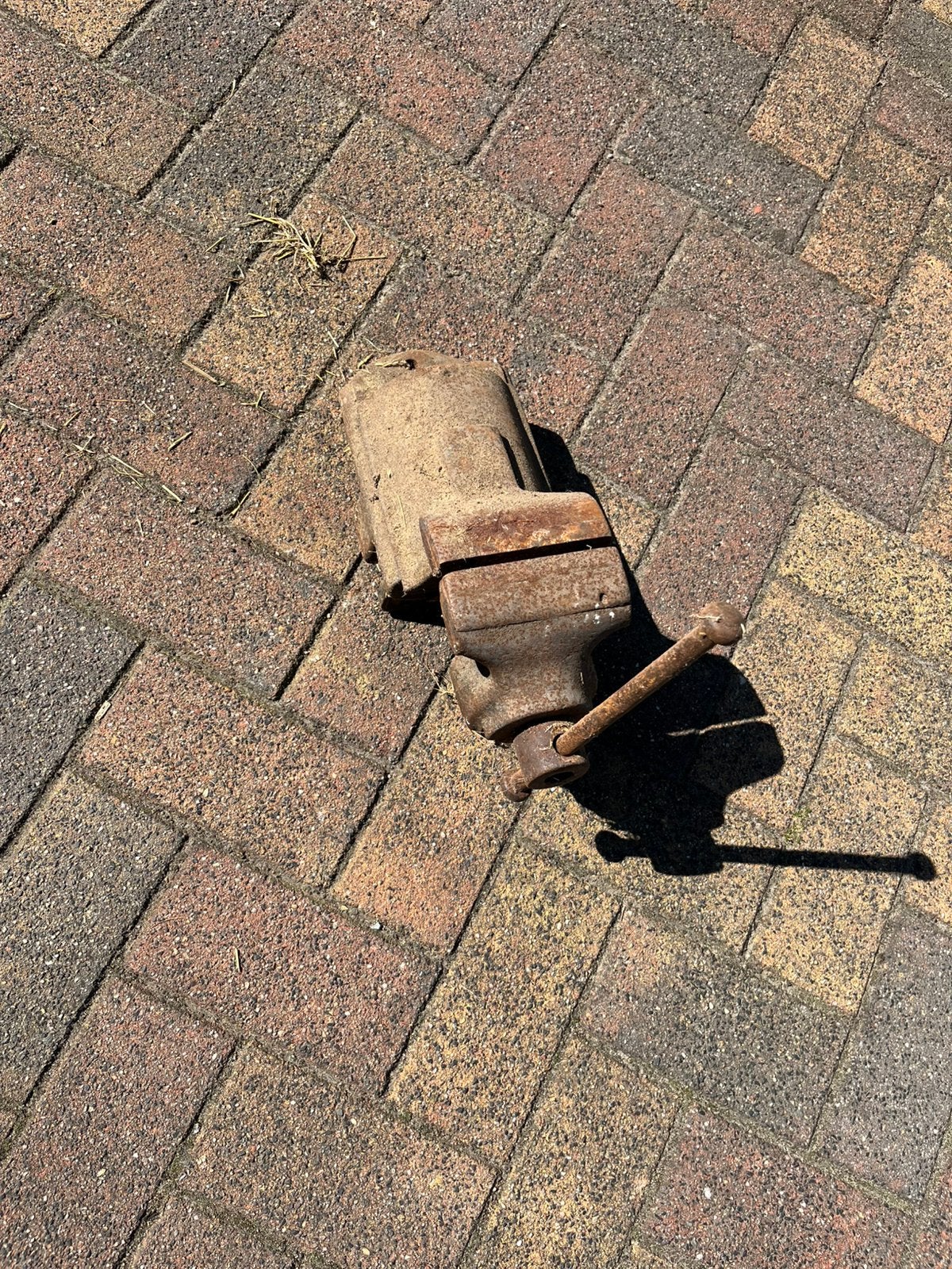 Bankschroef, Ophalen, Gebruikt, Minder dan 70 cm, Bankschroef