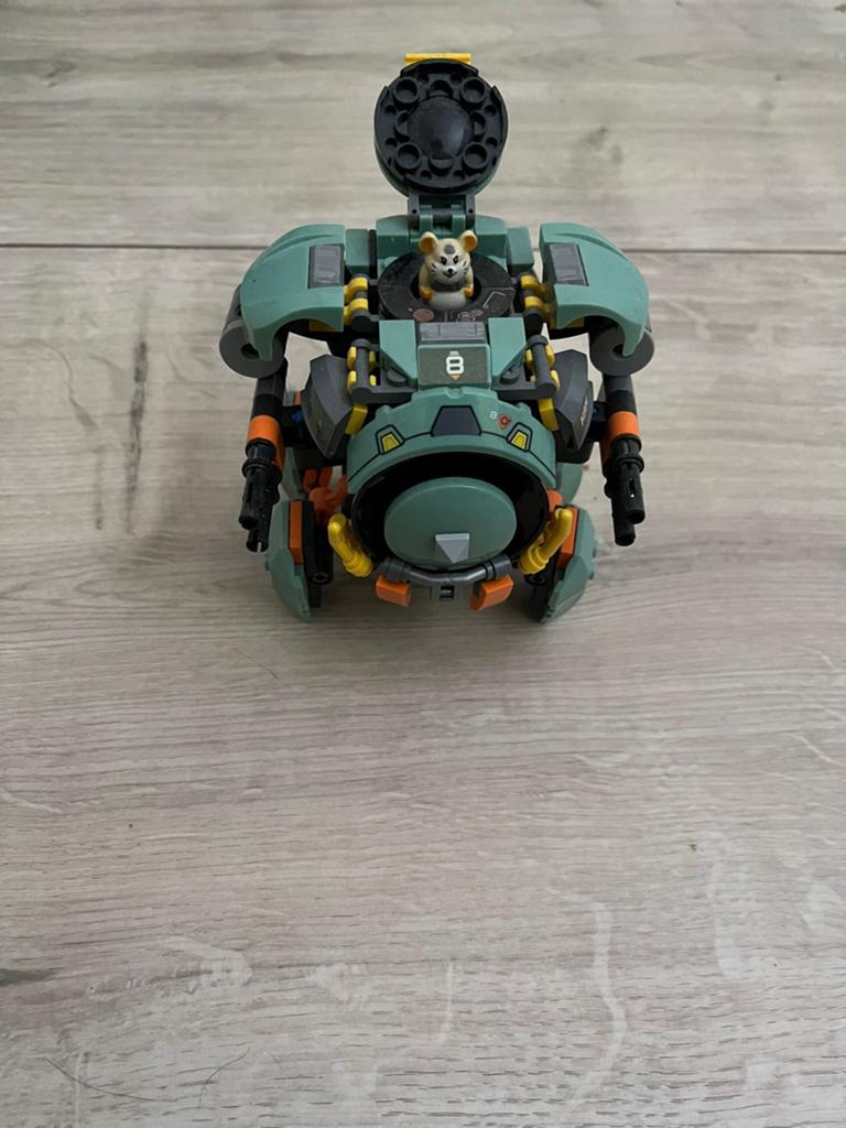 Lego overwatch wreckingball, Gebruikt, Overige thema's, Lego, Ophalen of Verzenden
