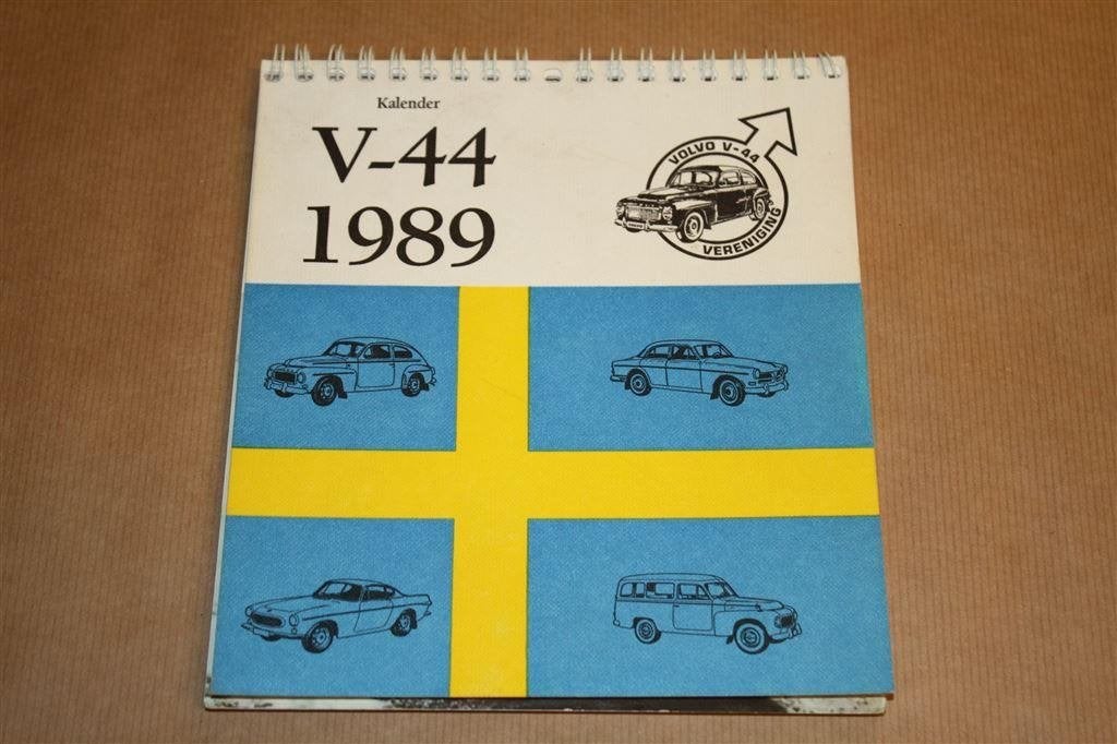 Kalender Volvo V44 - 1989, Boeken, Ophalen of Verzenden, Zo goed als nieuw, Volvo