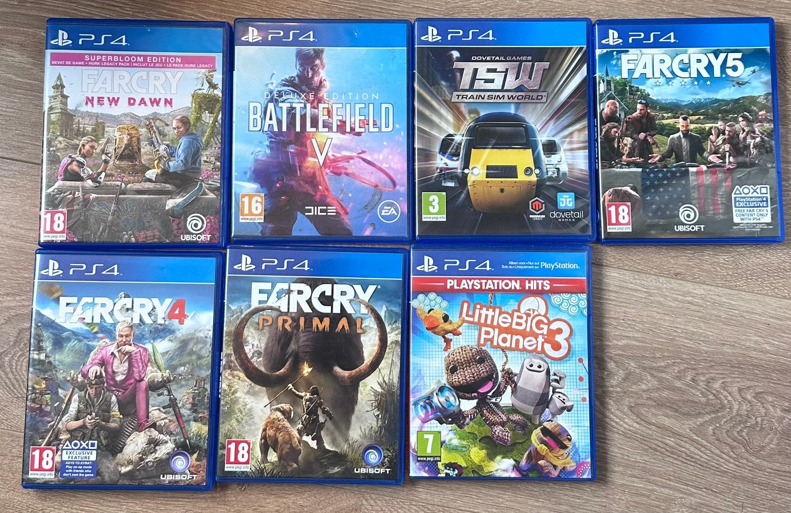 PS4 Games | Far Cry, TSW, Battlefield, LBP, Avontuur en Actie, Vanaf 18 jaar, Verzenden, 1 speler