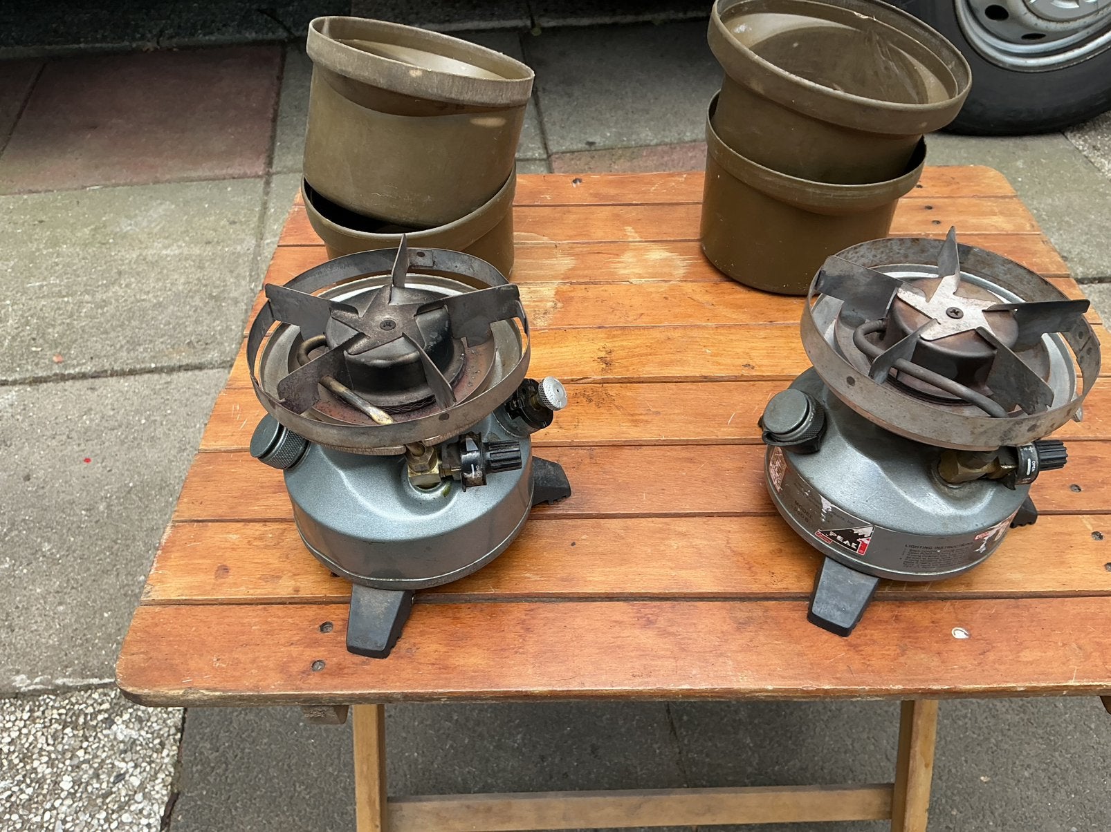 Benzine kook brander ex leger, Ophalen of Verzenden, Landmacht, Nederland
