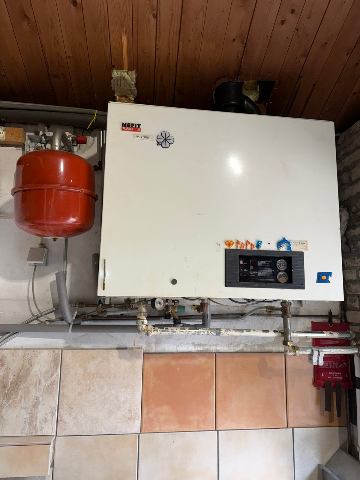 NEFIT ketel te koop, Doe-het-zelf en Verbouw, Geisers en Boilers, Geiser, Ophalen of Verzenden, Zo goed als nieuw, Minder dan 20 liter
