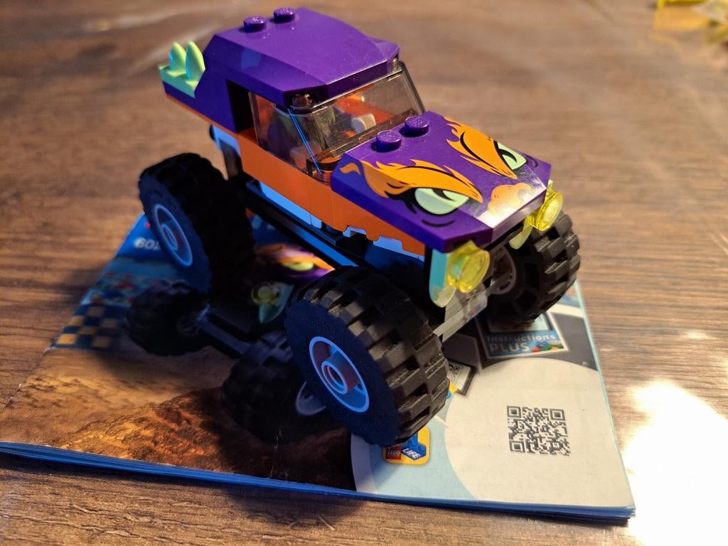 LEGO City 60251 Monstertruck - Compleet met instructies, Ophalen of Verzenden