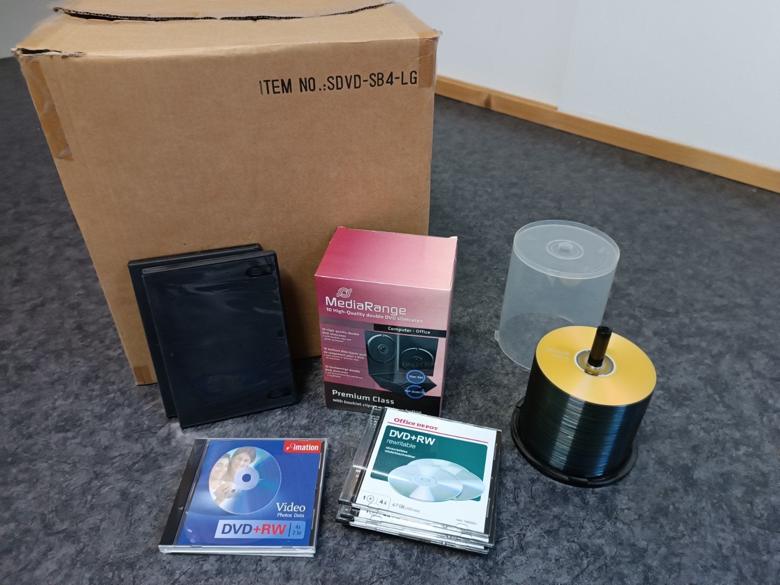 DVD-R en hoesjes - NIEUW, Maxell, Office Depot, Imation, MediaRange, Nieuw, Ophalen of Verzenden, Dvd