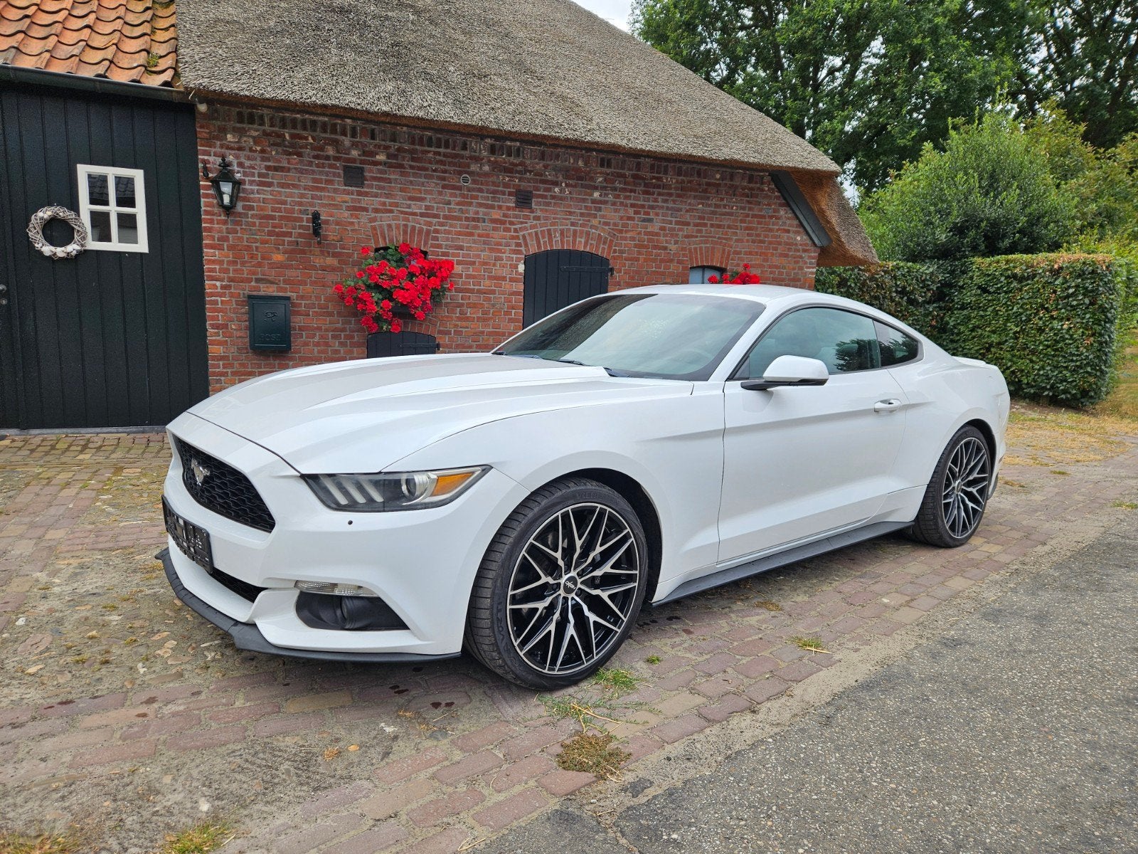 ford mustang fastback 2.3 ecoboost autom zeer mooi full opti, Auto's, Automaat, Achterwielaandrijving, Leder, Mustang