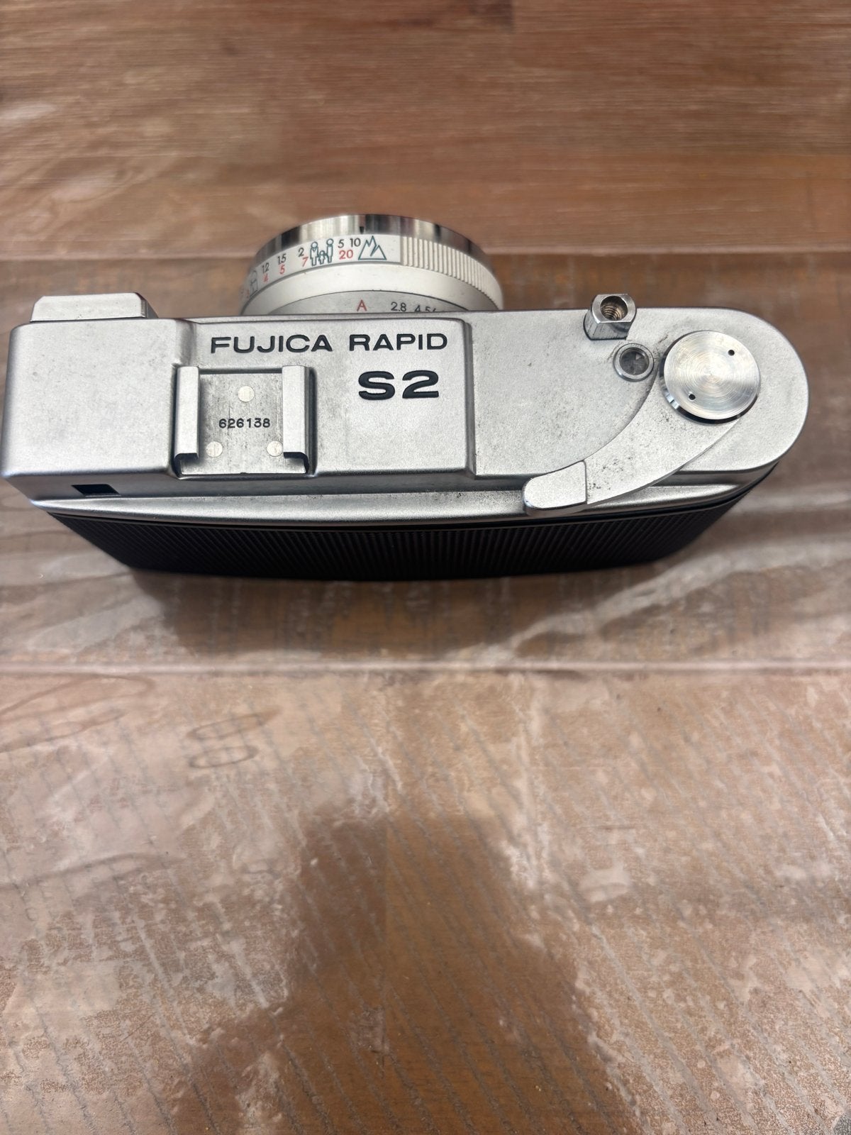 Fujica Rapid S2 camera met fujinar-k 1:2.8 f=2.8cm lens, Ophalen, Gebruikt, Compact, Fuji