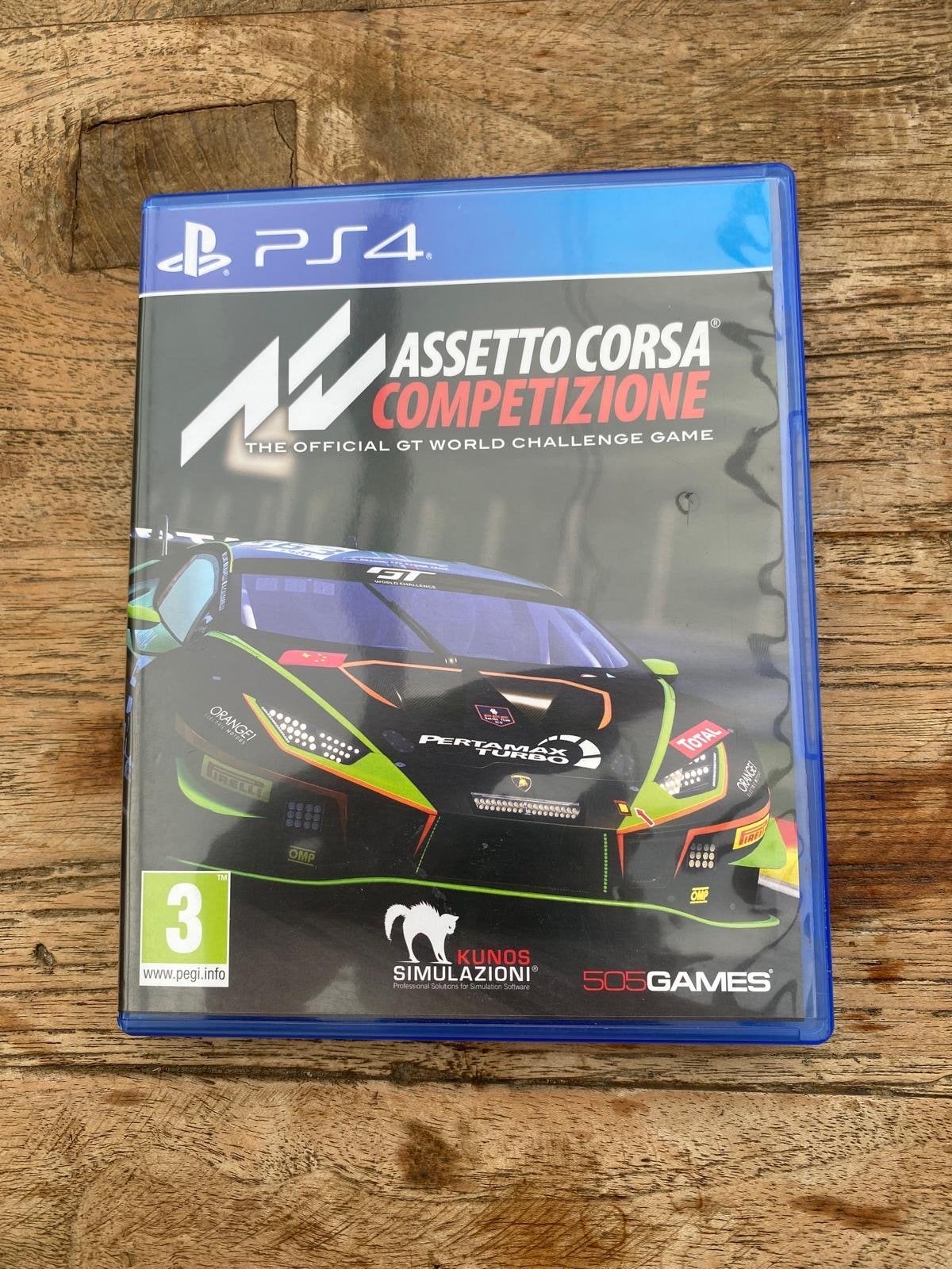 Assetto Corsa Competizione PS4 - Race Game, Ophalen, Online, 1 speler, Racen en Vliegen