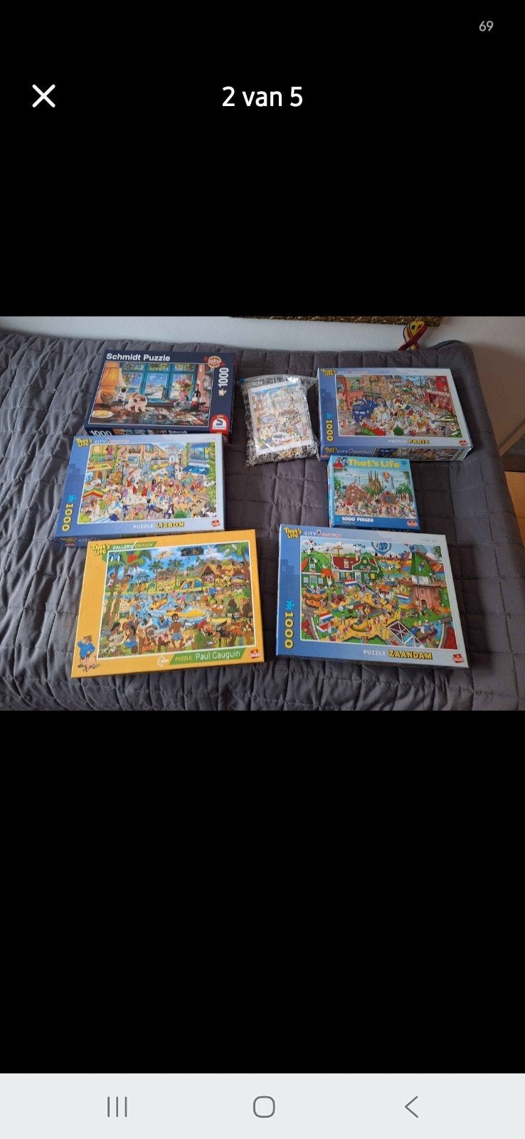 Diverse legpuzzels 1000 stukjes - Schmidt, That's Life, Ophalen of Verzenden
