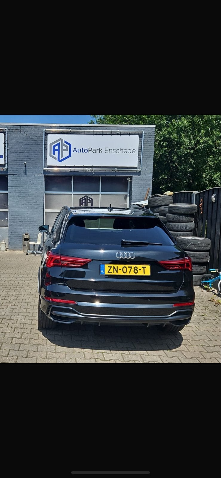 Audi Q3 35 Tfsi 150pk S Tronic 2019 Zwart, Auto's, 4 cilinders, Zwart, Origineel Nederlands, 84 €/maand
