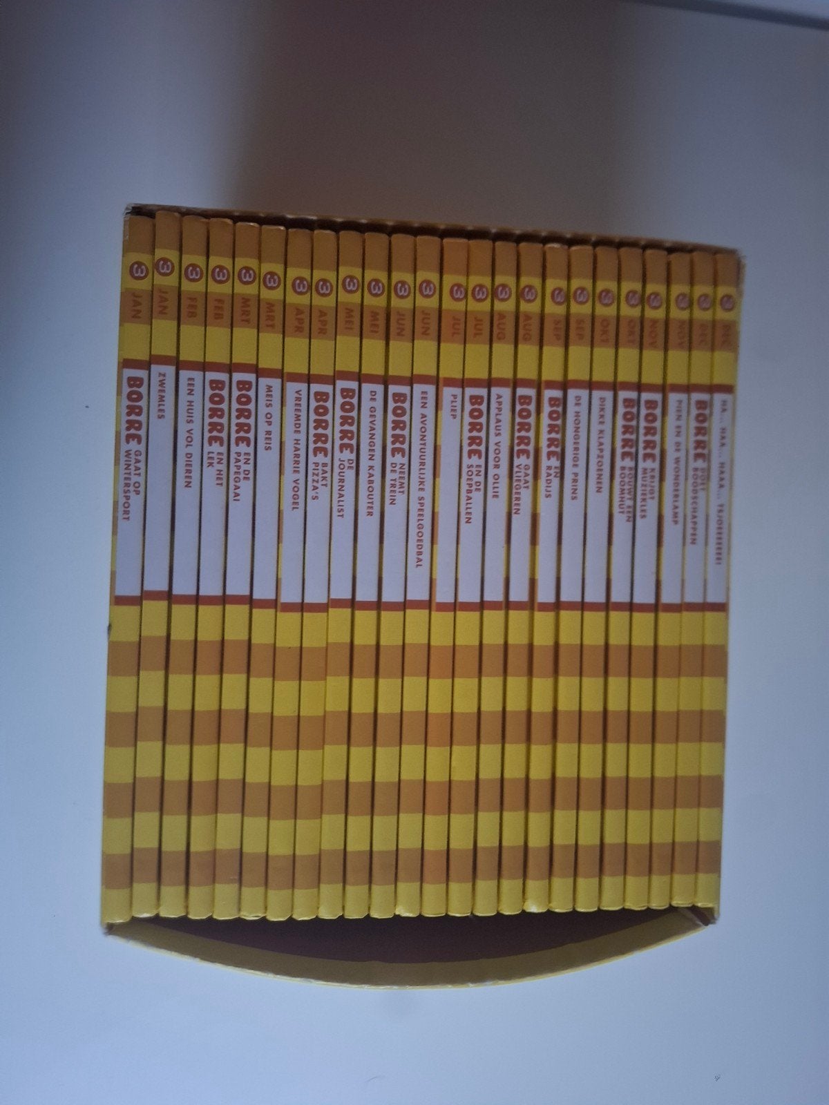 Borre Boekjes Collectie groep 3 - 24 delen in box, Boeken, Ophalen, Gelezen, Jeroen Aalbers, Fictie algemeen