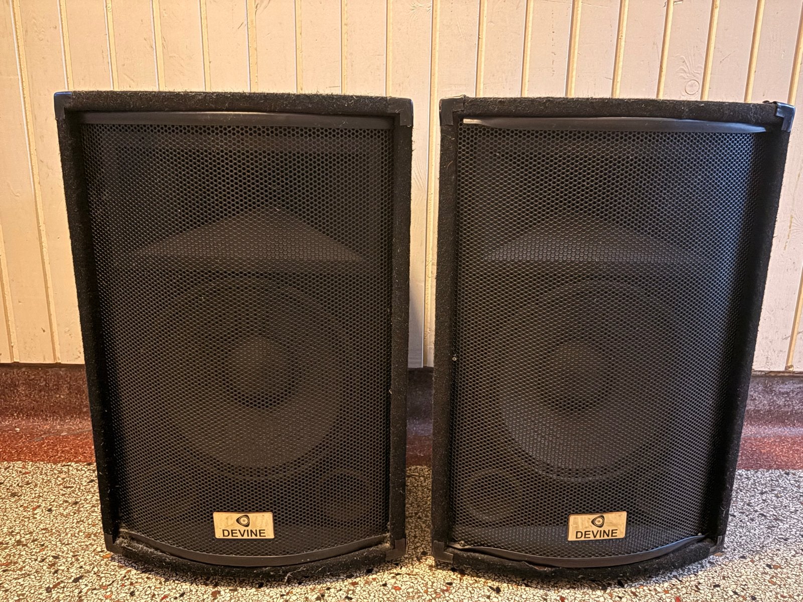 Devine Speakerset - Gebruikt, Ophalen, Gebruikt, Speakerset, Overige merken