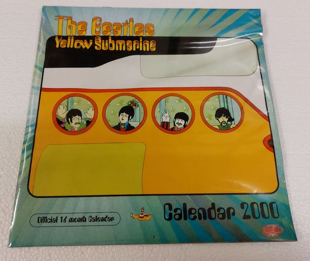 Beatles KALENDER Yellow Submarine 2000 GESEALED, Gebruiksvoorwerp, The Beatles, Verzenden, Nieuw