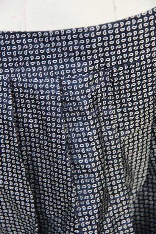 Rok donkerblauw/ creme Pauw mt 3( 40-42) Vaste prijs AANBI, Kleding | Dames, Maat 38/40 (M), Blauw, Pauw, Ophalen of Verzenden