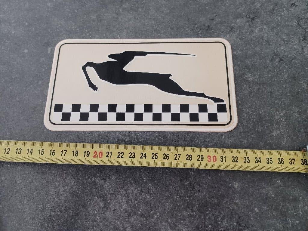 Simca 1000 Rallye sticker, Ophalen of Verzenden, Zo goed als nieuw, Auto's