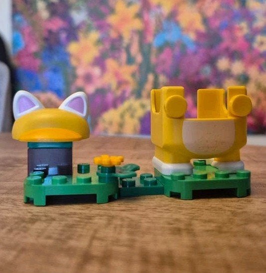 Lego Super Mario Kat-Mario Power-Up 71372, Ophalen, Zo goed als nieuw