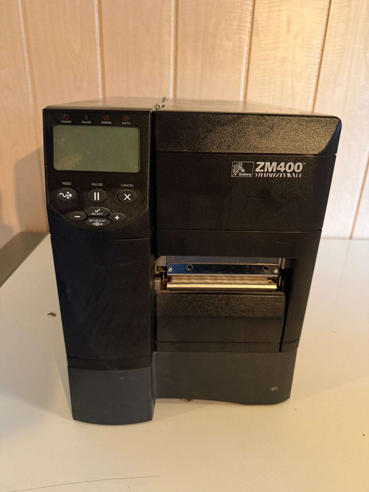 Zebra ZM400 labelprinter barcodeprinter 203 DPI, Computers en Software, Ophalen of Verzenden, Gebruikt, Zebra