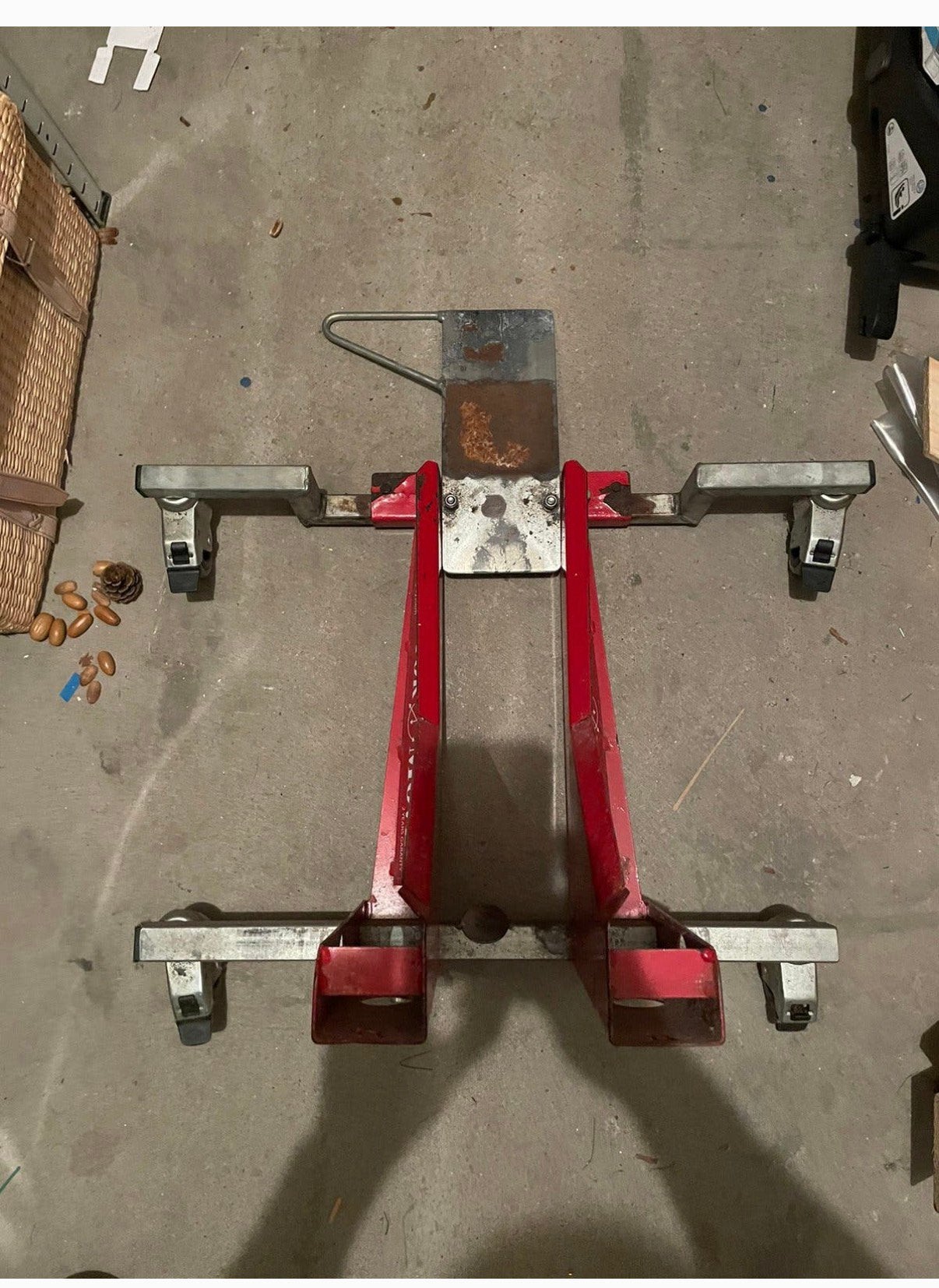 Motor mover, Ophalen