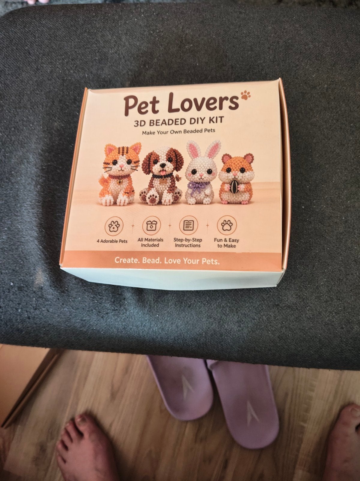 3D Kralen  Kits: Vogels, Dieren & Huisdieren (4-delige set, Ophalen of Verzenden, Zo goed als nieuw, Meerkleurig, Overige typen