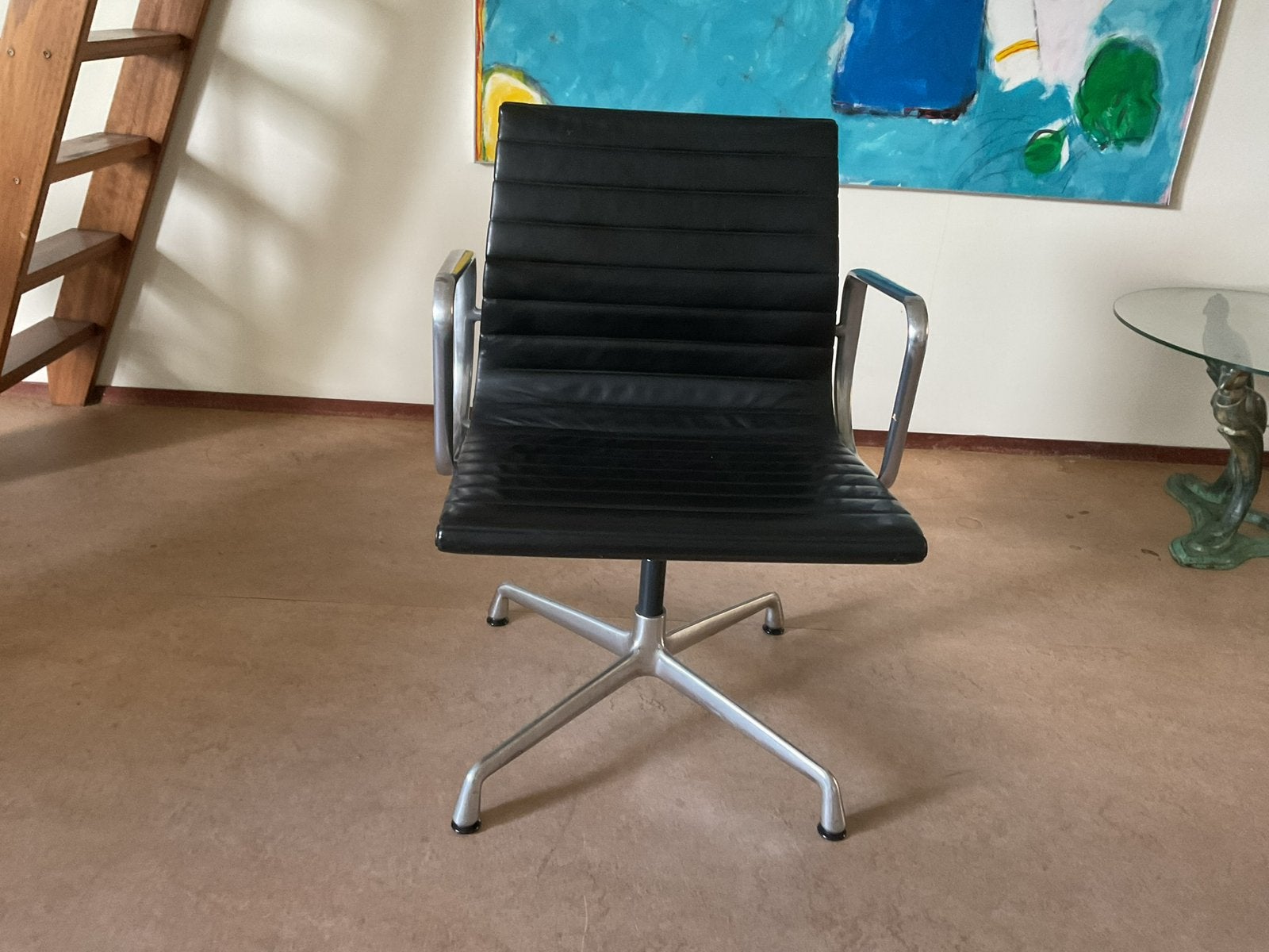 Vitra Eames vergaderstoel, Ophalen, Gebruikt, Zwart, Bureaustoel