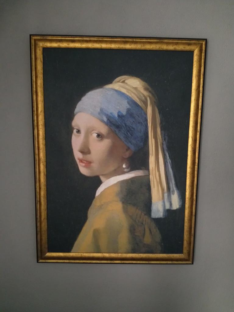 Het meisje met de parel, Ophalen, Zo goed als nieuw