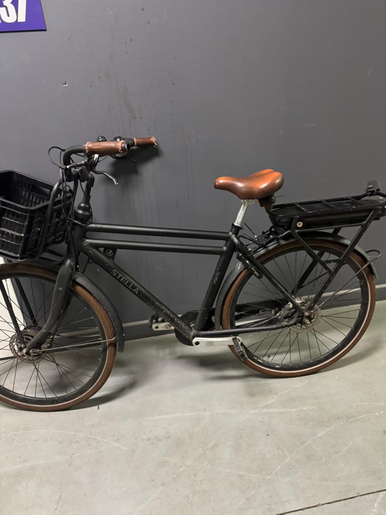 Elektrische stella herenfiets, Ophalen, Gebruikt, Overige merken