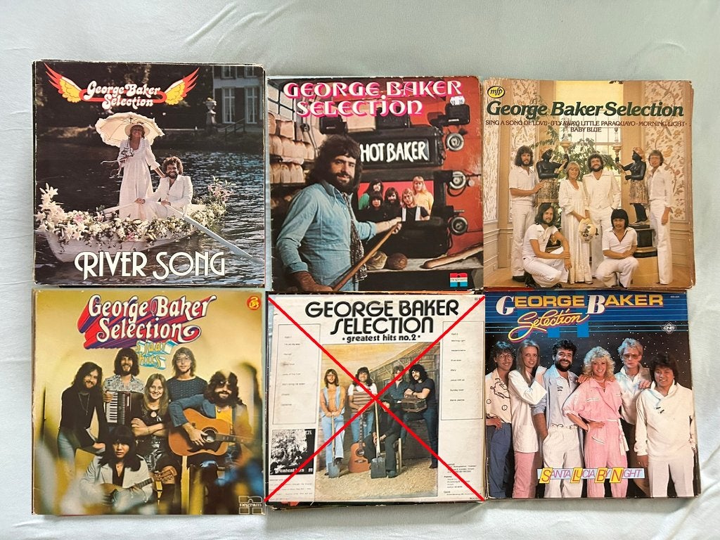 8 LP's George Baker (Selection) ook per stuk te koop, Ophalen of Verzenden, Gebruikt, 12 inch