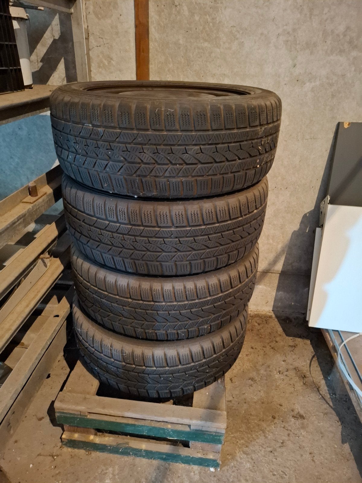 Bandenset, Ophalen, Gebruikt