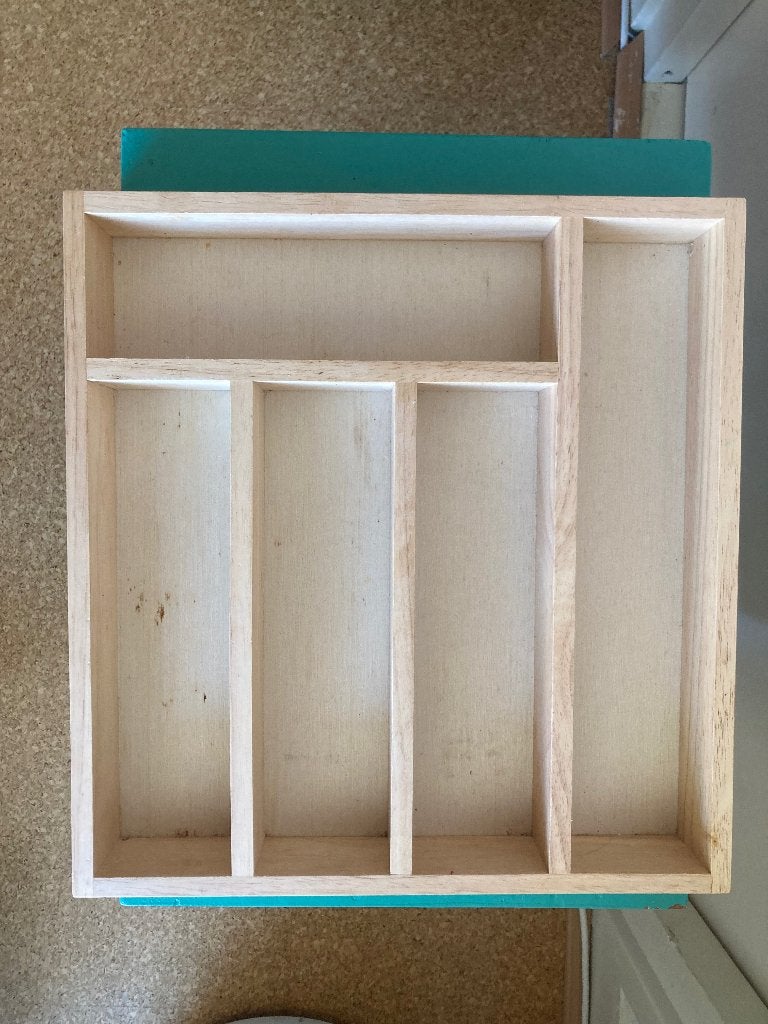 Bestekbak hout, Ophalen of Verzenden, Gebruikt, Hout
