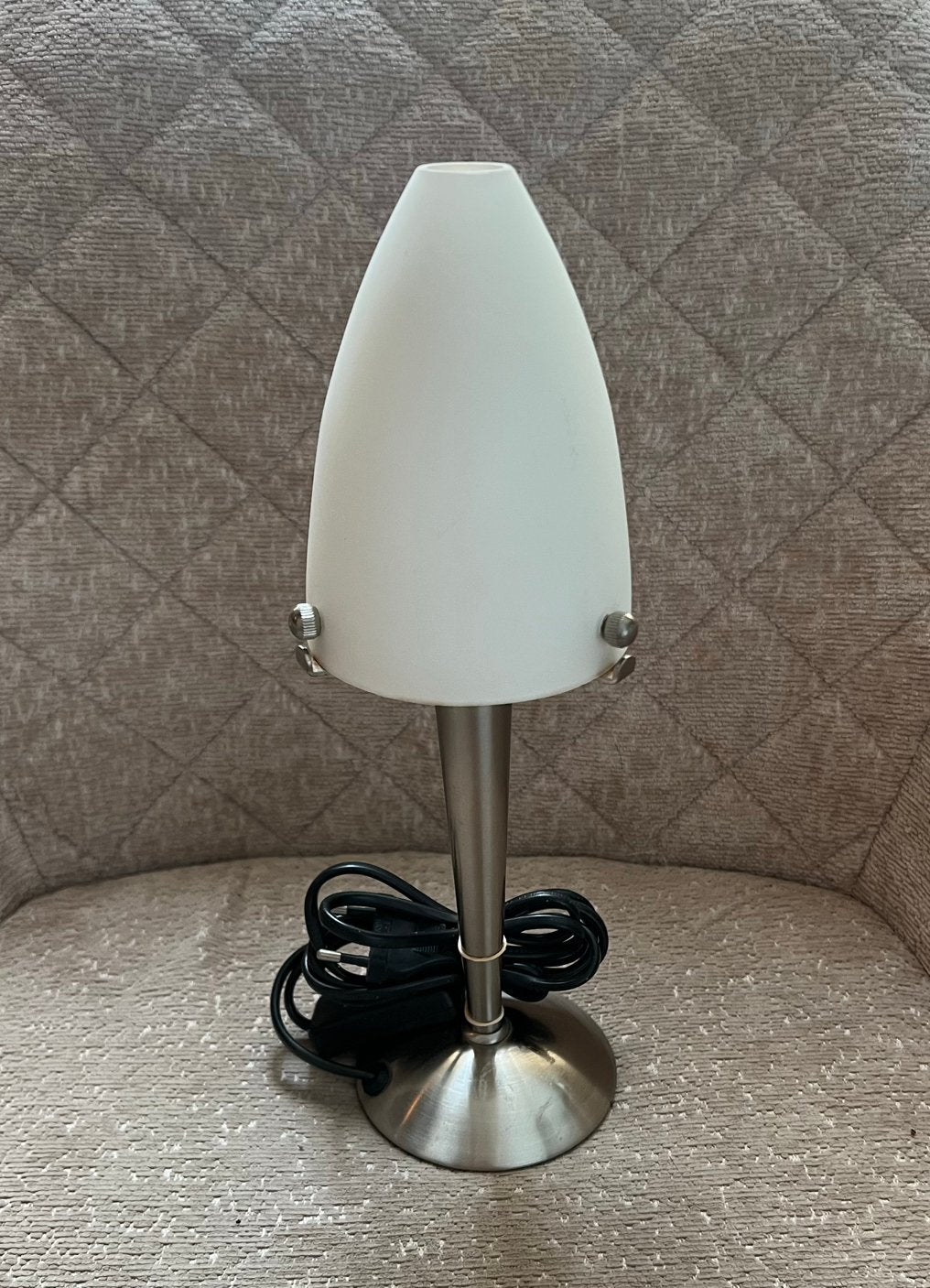vintage tafellamp van Trio Leuchten uit de jaren 80/90, Ophalen, Vintage, Met schakelaar, E14 (klein)