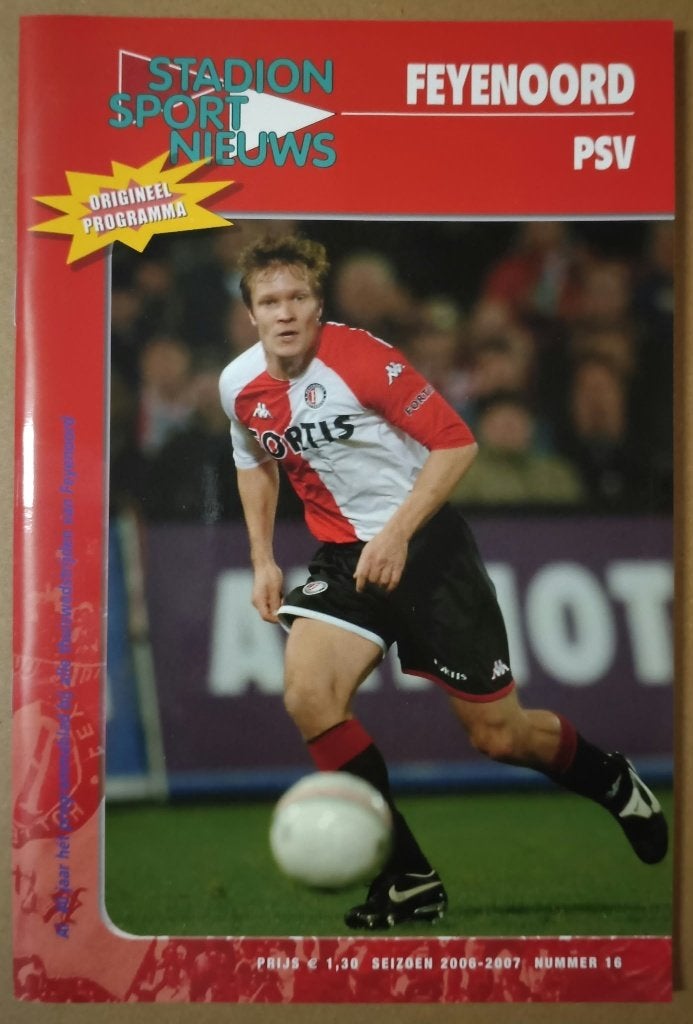 Feyenoord - PSV Officieel Programmaboekje Seizoen 2006-2007, Verzamelen, Feyenoord Rotterdam, Van Zandvlietplein 1, 3077 AA Rotterdam