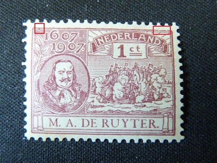 plaatfout 88 , postfris., Postzegels en Munten, Postzegels | Nederland, Verzenden, T/m 1940, Postfris