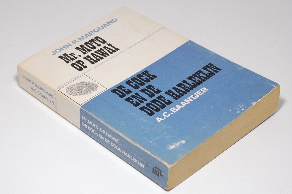 Dubbele detective : John P. Marquand - A.C. Baantjer (1968), Boeken, Verzenden, Gelezen, John P. Marquand, A.C. Baantjer