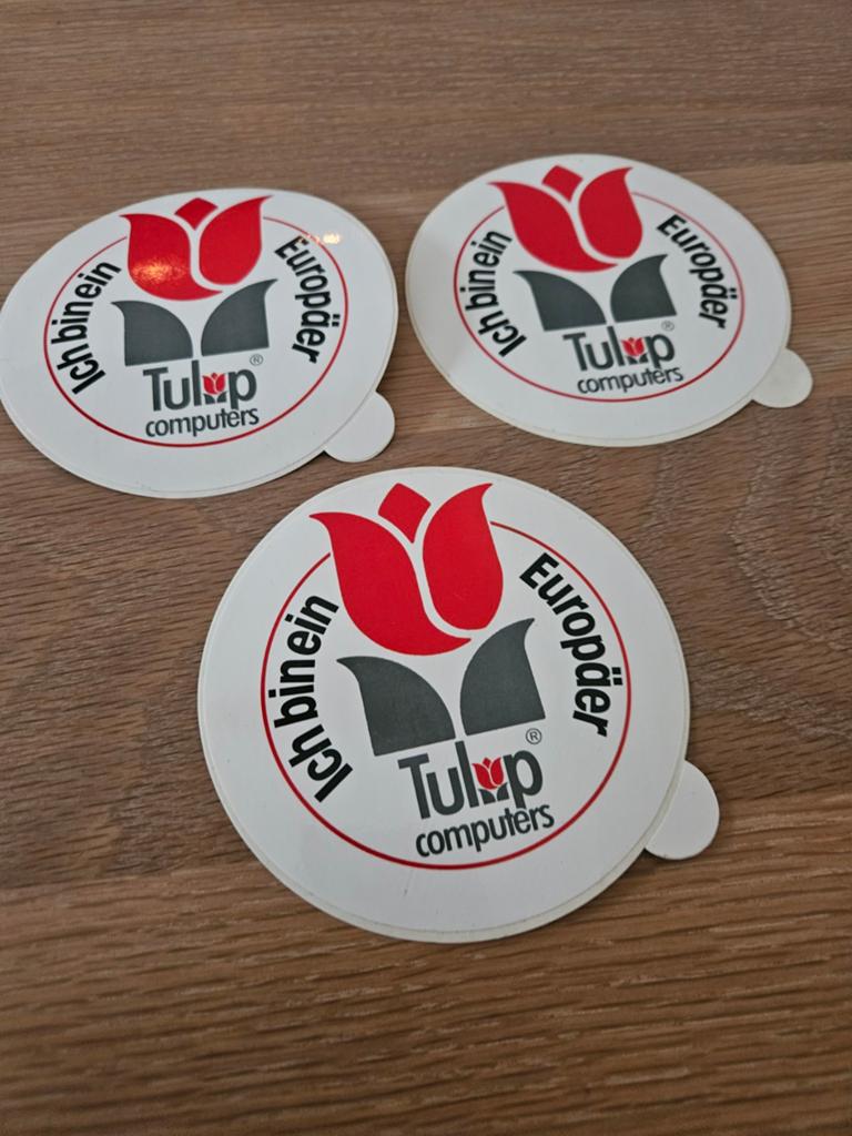 Tulip Computer stickers, Ophalen of Verzenden, Zo goed als nieuw