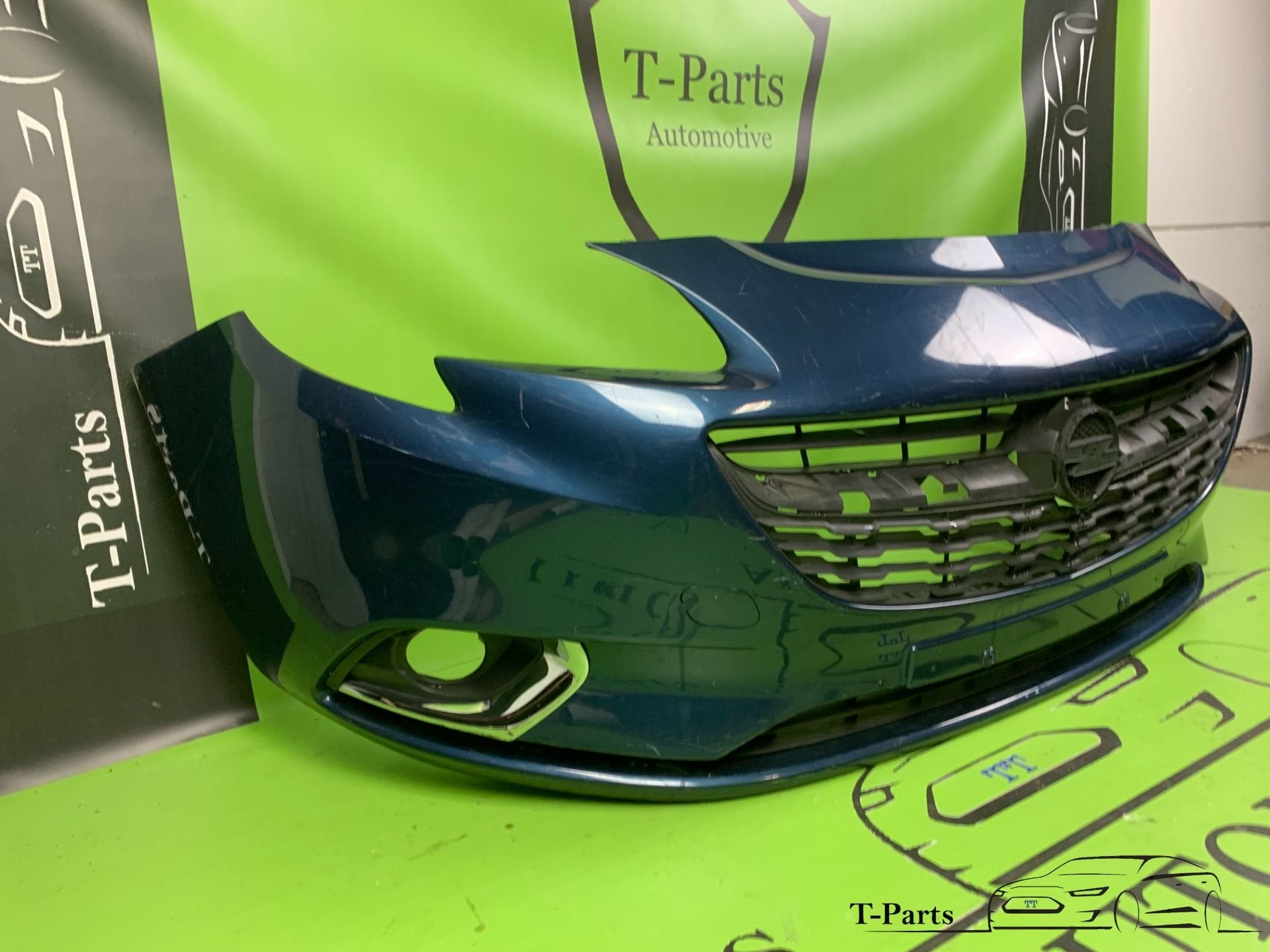 opel corsa E voorbumper bumper rooster, Gebruikt, Opel Automobile GmbH, Ophalen of Verzenden, Kontakt@opel-infoservice.de