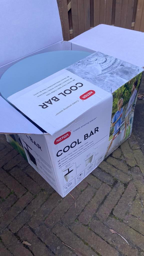 Keter Cool Bar Partytafel, Ophalen, Nieuw