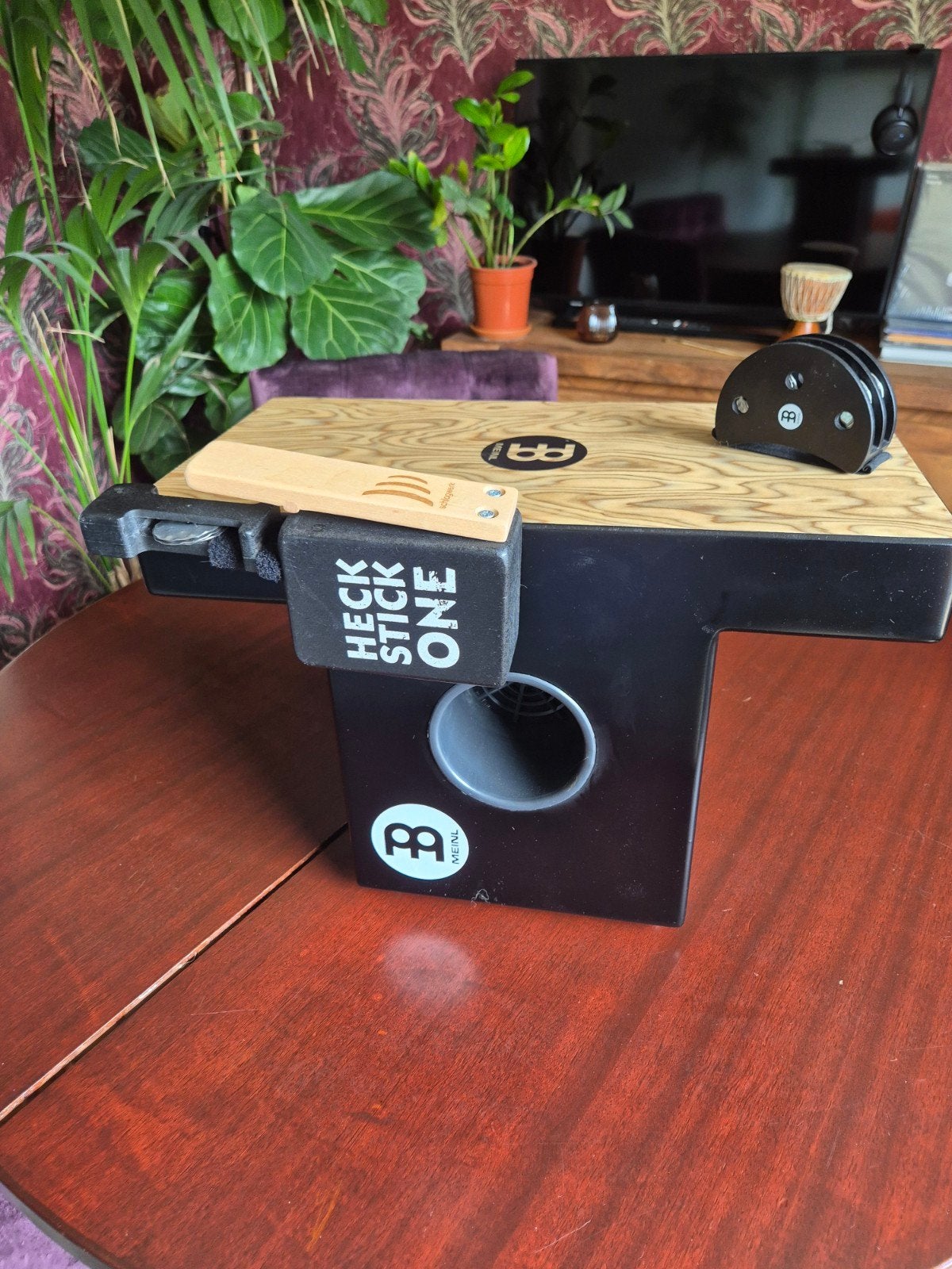 Meinl SlapTop Cajon  Schlagwerk Heck Stick ,Meinl tamboerijn, Ophalen, Zo goed als nieuw, Overige soorten
