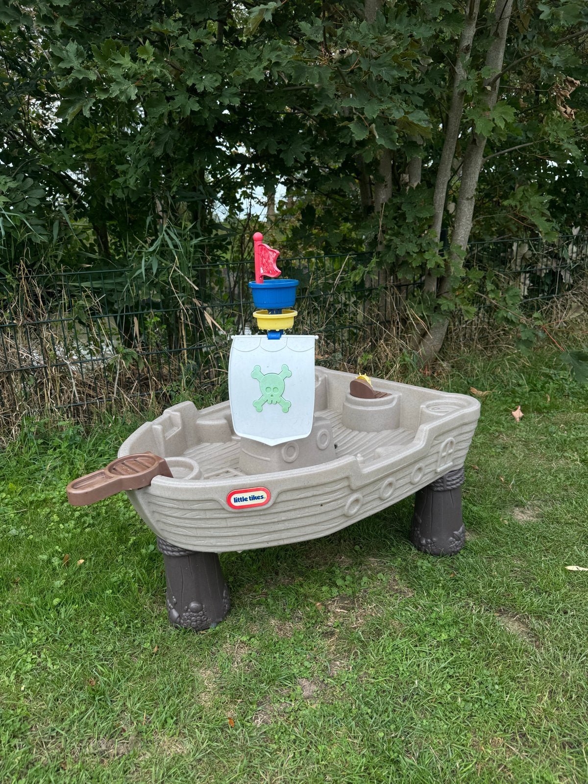 Little Tikes Piratenschip Water- en Zandtafel, Ophalen