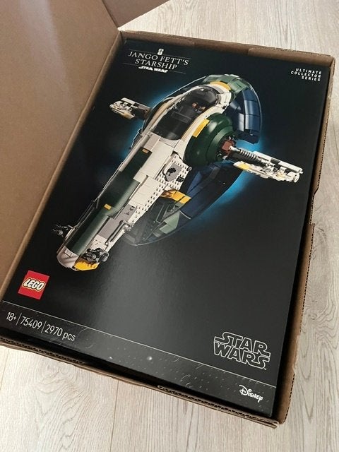 LEGO Star Wars UCS 75409 Jango Fett's Firespray Starship, Ophalen, Star Wars, Lego, Zo goed als nieuw