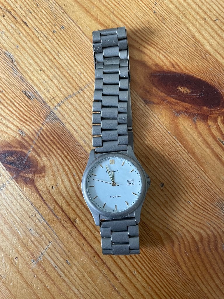 Prisma Titanium Horloge, Overige merken, Staal, Gebruikt, Staal