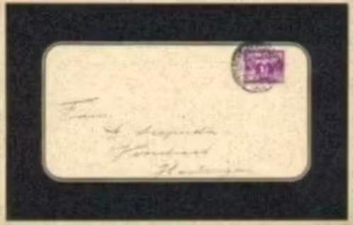 Rouwbrief 1935 Harlingen Hoorn Stadskanaal., Ophalen of Verzenden, Rouwkaart