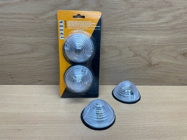 Lampenset wit Ø 70mm 2 dlg., Eddiys, Espel, Nieuw, Info@eddiys.eu