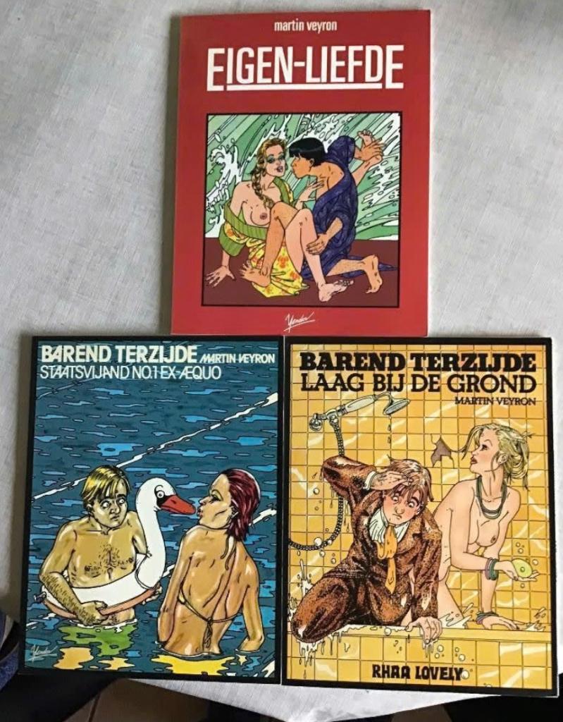 3 uitgaves van Barend Terzijde door Martin Veyron, Boeken, Stripboeken, Meerdere stripboeken, Ophalen of Verzenden, Zo goed als nieuw