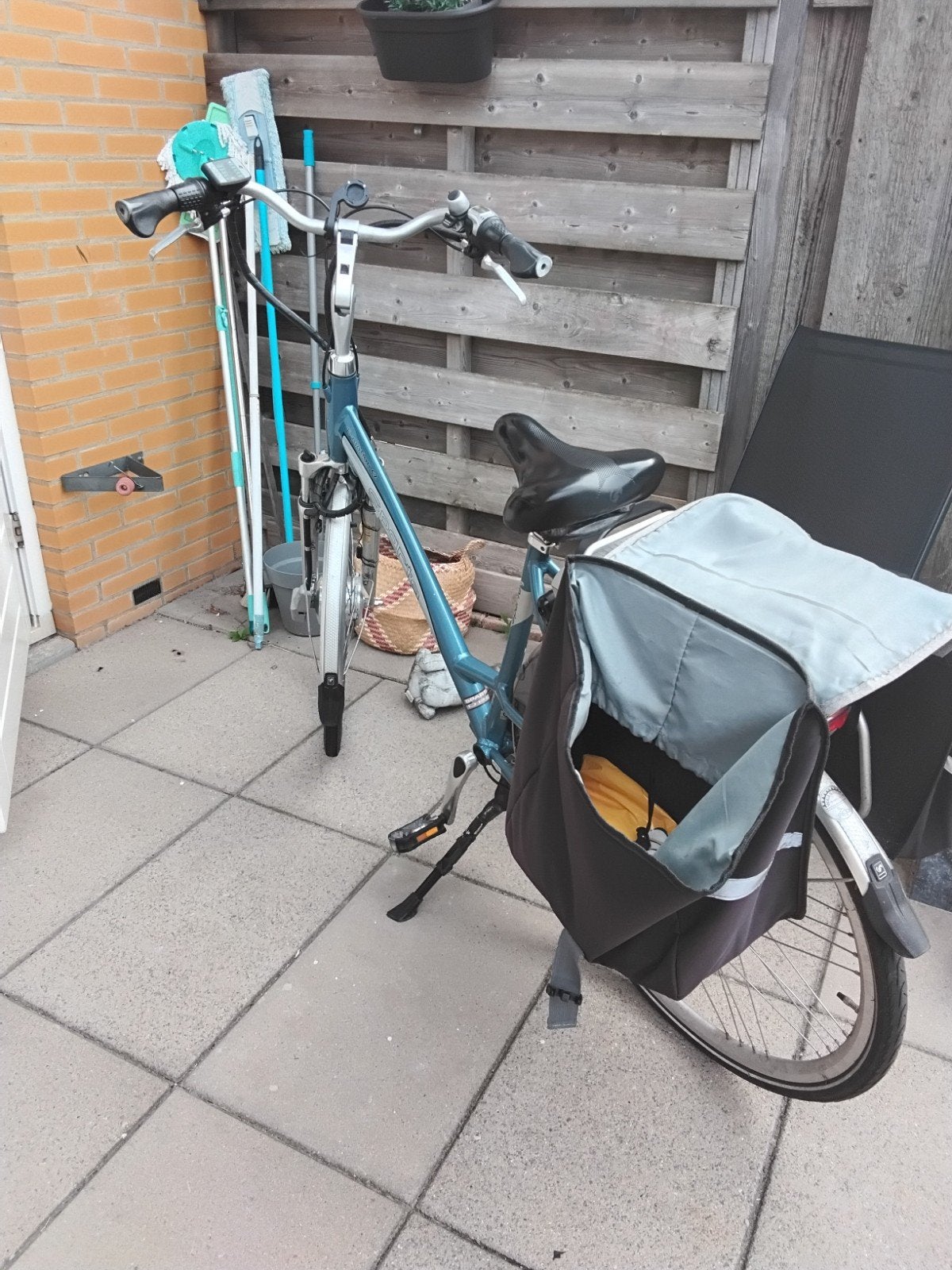 Sparta damesfiets electrisch met lage instap en versnellinge, Ophalen, Terugtraprem, Sparta, Gebruikt