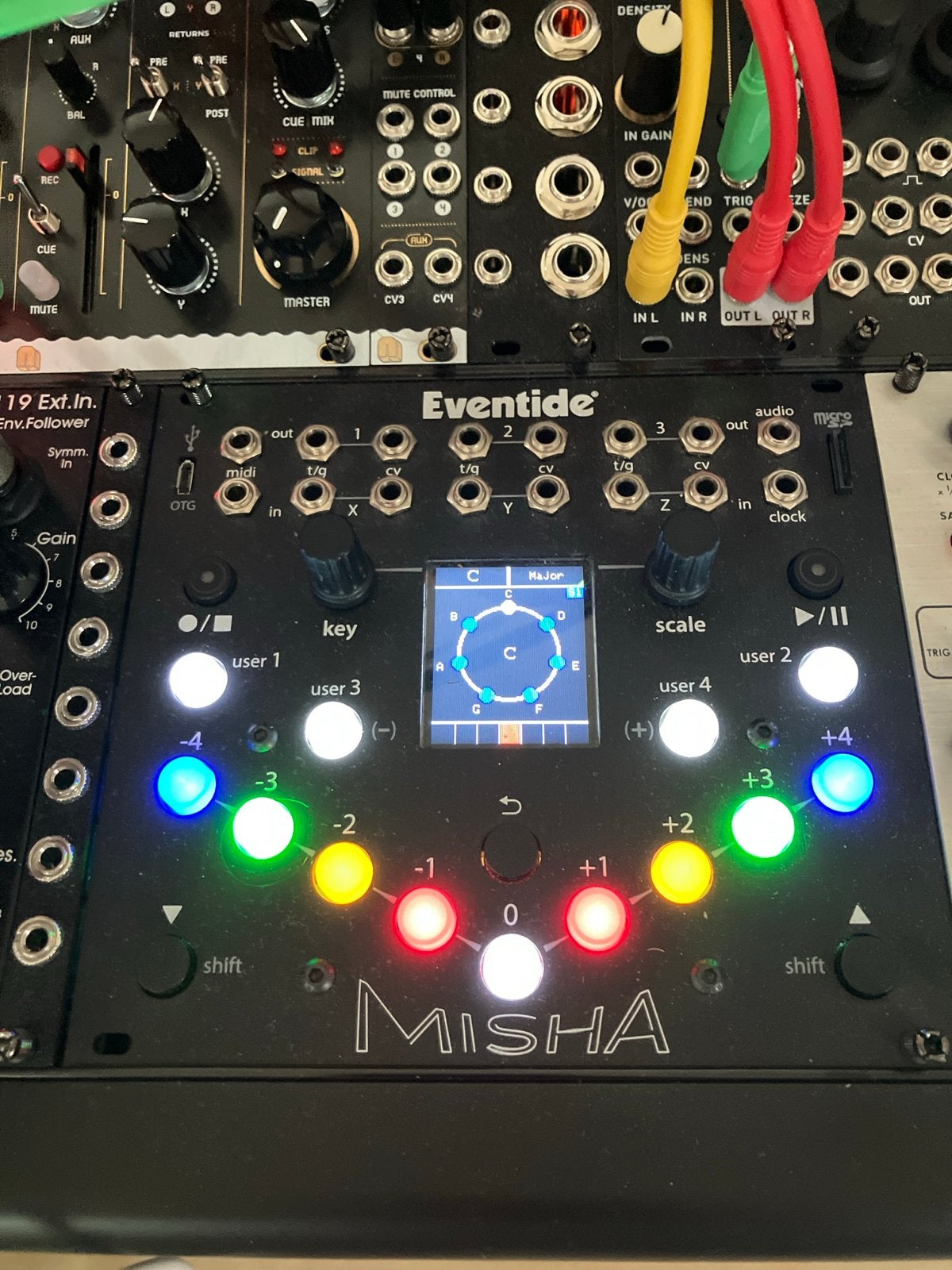 Eventide Misha Eurorack Module - met doos, Overige merken, Zo goed als nieuw, Met midi-aansluiting, Overige aantallen