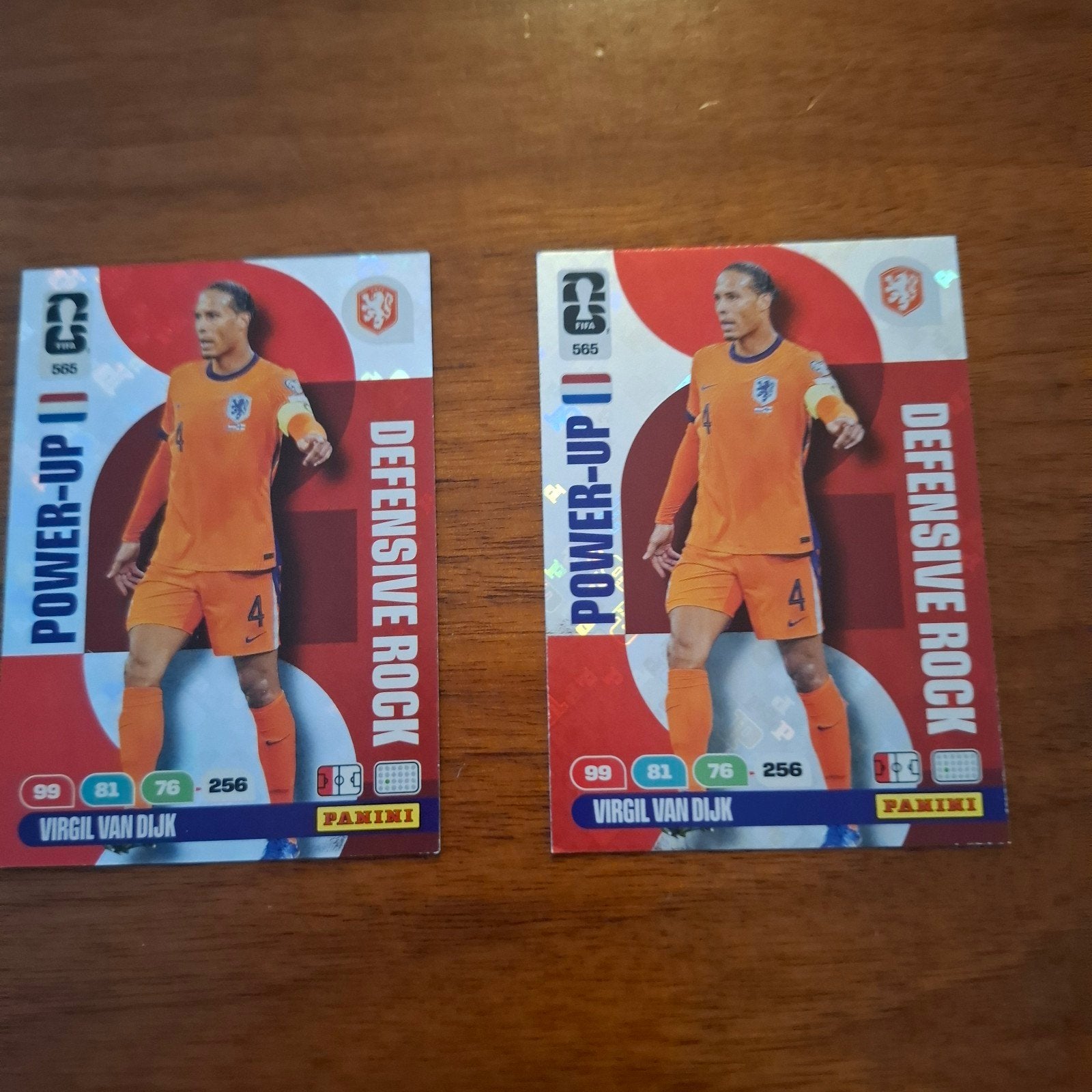 Virgil van Dijk Power-Up Defensive Rock Panini Adrenalyn XL, Ophalen of Verzenden, Zo goed als nieuw, Buitenlandse clubs, Spelerskaart