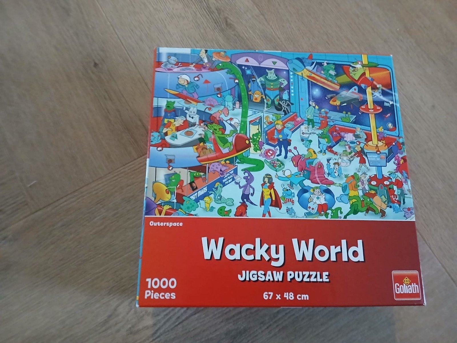 Wacky World Jigsaw Puzzle 1000 stukjes Goliath, Ophalen of Verzenden, Meer dan 50 stukjes, Zo goed als nieuw, 6 jaar of ouder