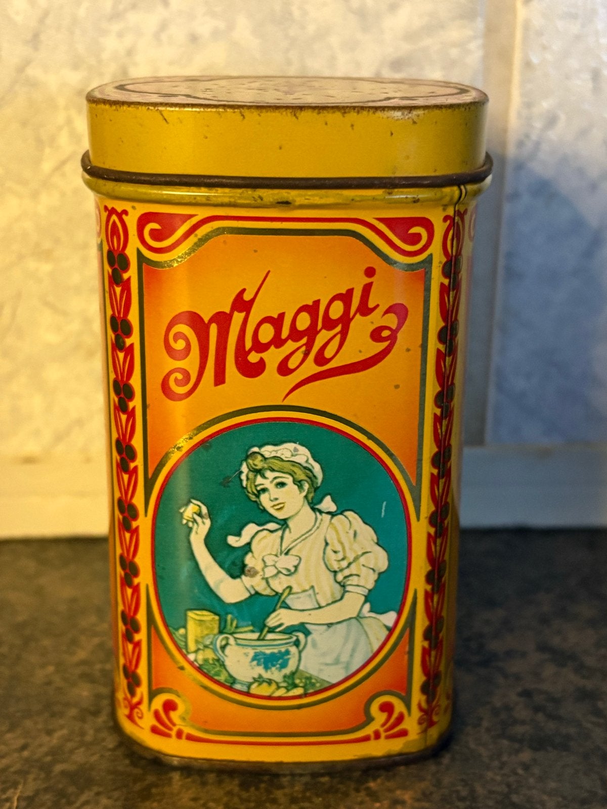 Vintage Maggi Bouillon Blik - Uniek Verzamelobject, Antiek en Kunst, Ophalen of Verzenden