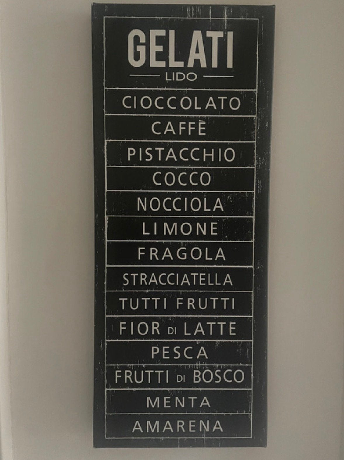 Canvas Ikea gelati, Ophalen of Verzenden, Zo goed als nieuw