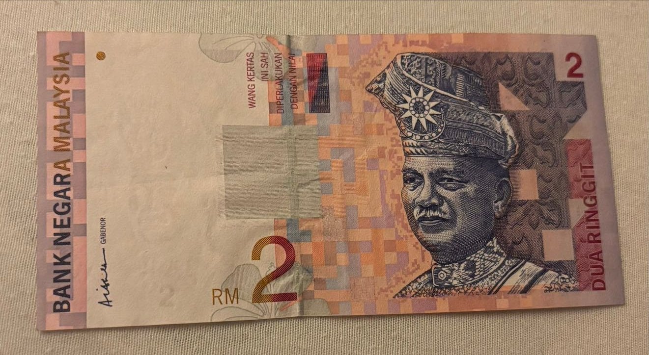 Maleisische 2 Ringgit Bankbiljet - UNC, Ophalen of Verzenden, Zuidoost-Azië, Los biljet
