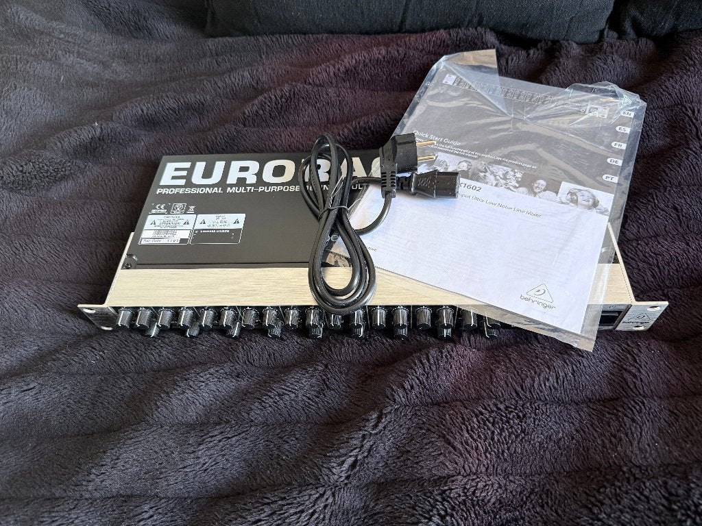 Behringer RX1602, Ophalen of Verzenden, Zo goed als nieuw, 10 tot 20 kanalen